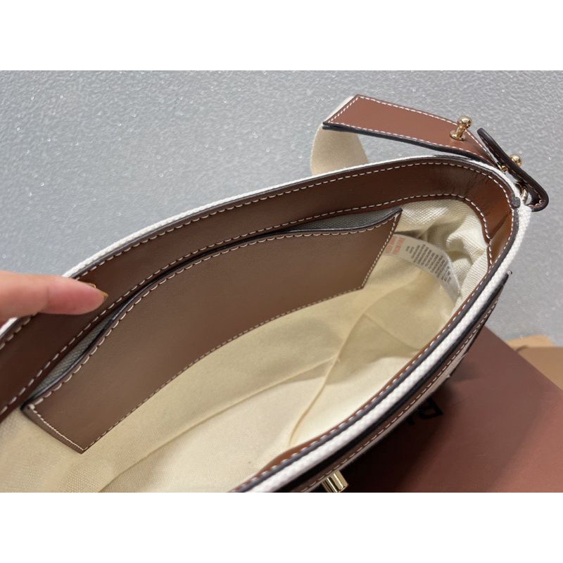 Túi đeo chéo nữ B.B.R sz25cm chất vải dày dặn phom căng chuẩn đẹp box nam châm