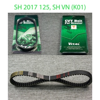 Dây curoa sh việt nam 2013-2017 125 -150c - sh việt nam hiệu vital - day curoa cao cấp chính hãng thái lan cao cấp