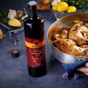 Dầu ô liu nguyên chất dành cho nấu ăn  nhãn hiệu Gaea 500ml