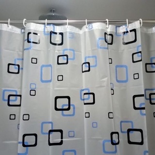 [SALE 10%] Màn treo nhà tắm 1m8 x 1m8