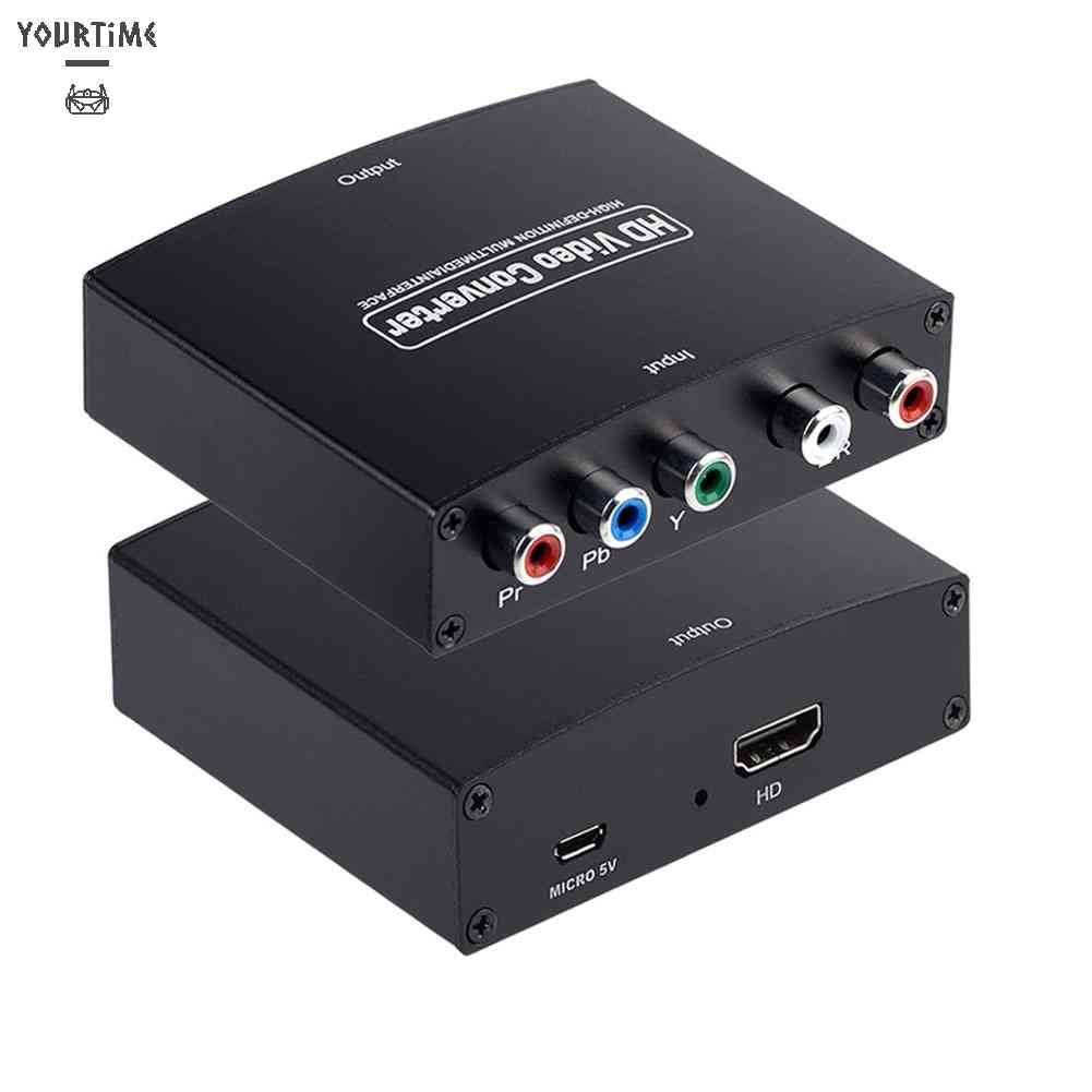 Bộ ChuyểN ĐổI Âm Thanh / Video 1080P 5 RCA RGB Sang HDMI