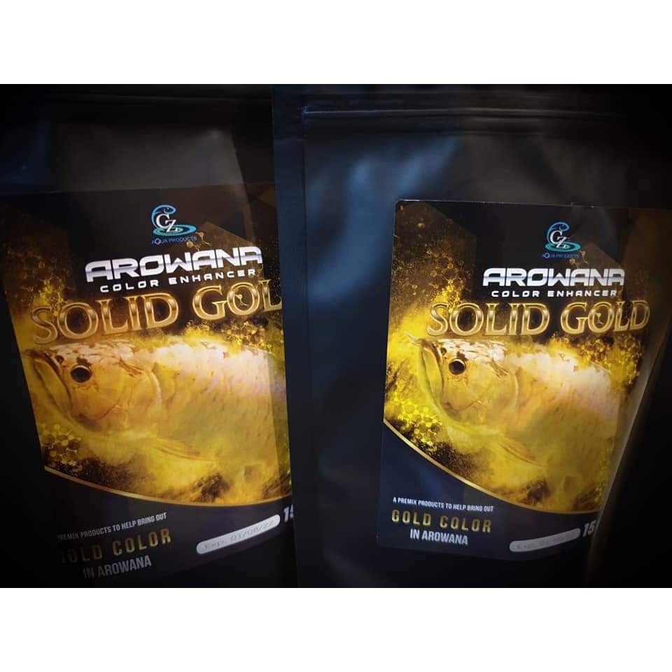 CZ31 - Vitamin lên màu Vàng cho bối - Arowana color enhancer - Solid gold 10g