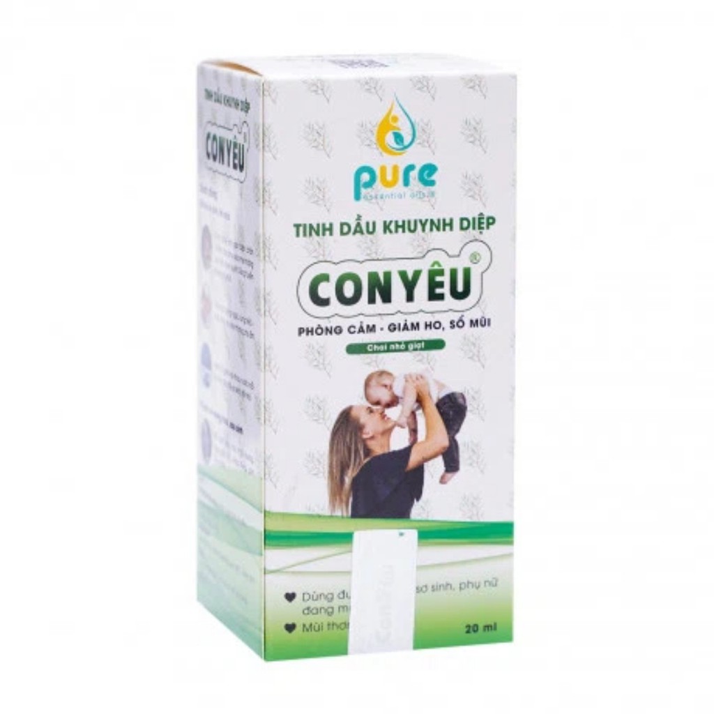 Tinh dầu khuynh diệp Con Yêu giúp làm ẩm ngừa cảm lạnh, nhiễm lạnh cho trẻ nhỏ và phụ nữ mang thai