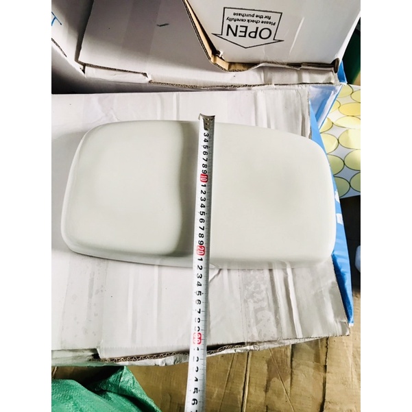 Nắp sứ két nước bồn cầu nút nhấn Thái bình  dùng cho bệt viglacera VI88