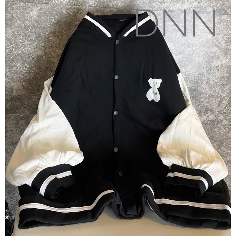 [SIEU SALE] Khoác nỉ bomber gấu satudr cúc bấm full viền (kèm ảnh thật) | BigBuy360 - bigbuy360.vn