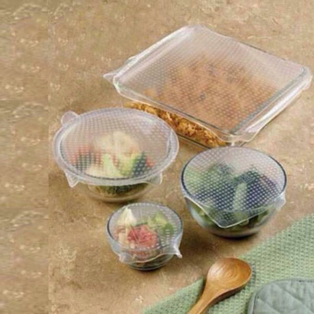 Màng bọc thực phẩm silicon stretch and fresh