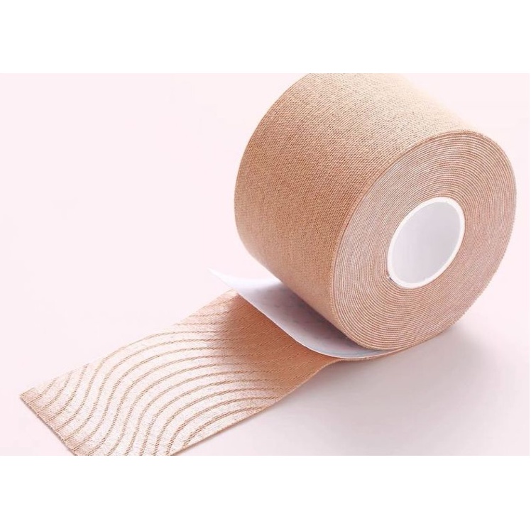 Cuộn Băng Dán Nâng Ngực Có Thể Tạo Được Nhiều Kiểu Đa Năng Có Nhiều Màu 5CM * 5.0M ( CHE TÊN SẢN PHẨM KHI GIAO )