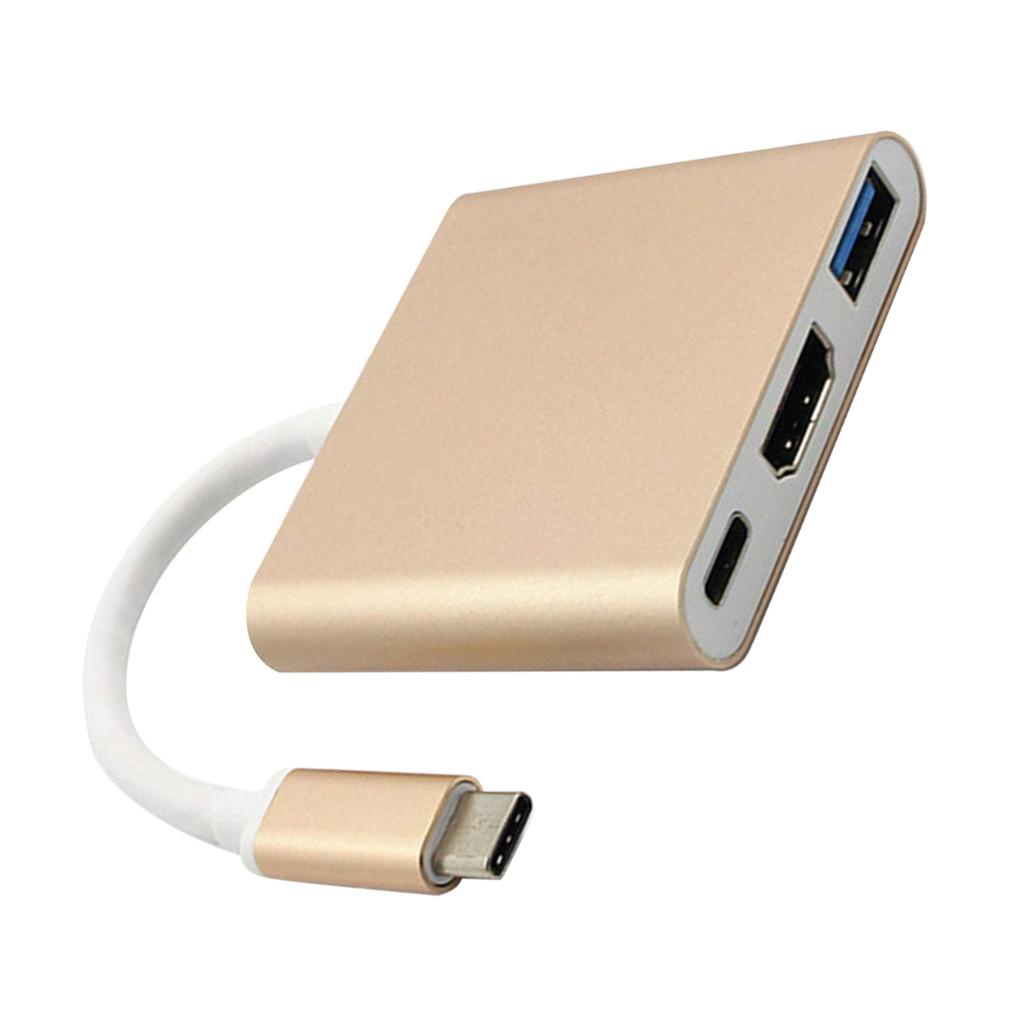 Bộ Chia Cổng USB 3 Trong 1 HDMI USB 3 0 Cho Xiaomi 4c / 5 Mi5