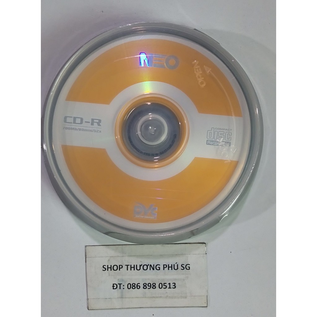 Hộp đĩa CD-ROM NEO: Hộp 10 đĩa CD