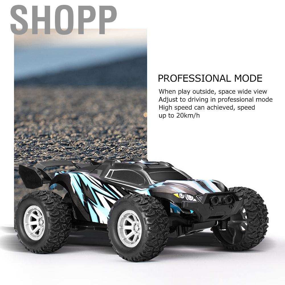 RC Xe Hơi Đồ Chơi Điều Khiển Từ Xa S658 1 / 32 2.4g Mini 20km / H Tốc Độ Cao Kèm Phụ Kiện