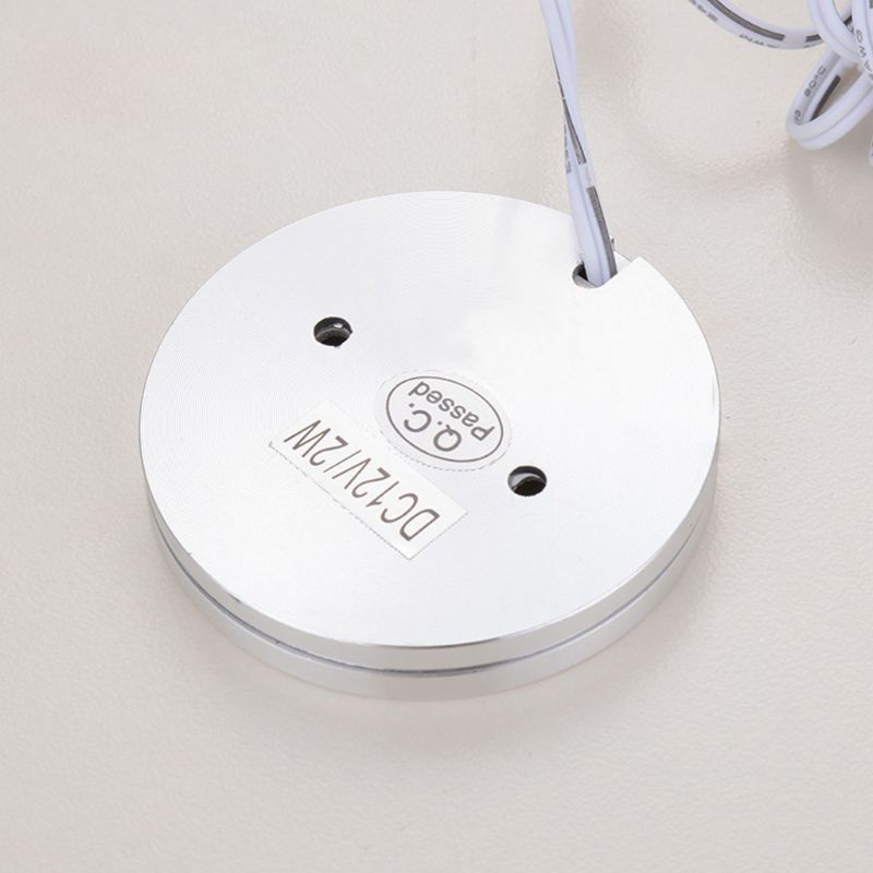 Bảng Đèn LED Tròn Siêu Mỏng Gắn Trần Nhà 2 5W 12V