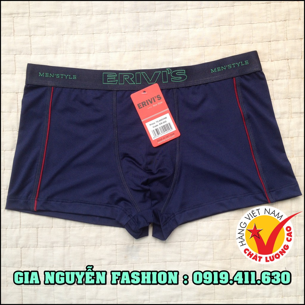 Quần Boxer Thun lạnh ERIVI'S - Hàng Việt Nam Cao cấp
