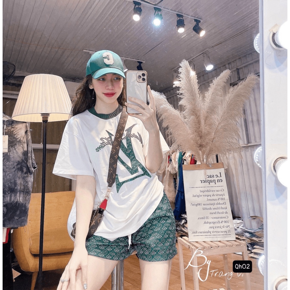 Mẫu Mới Áo Phông --- Xả Lỗ Sét Đùi THun Cotton Thái Full Nhiệt Cổ Chun Siêu Đẹp UP