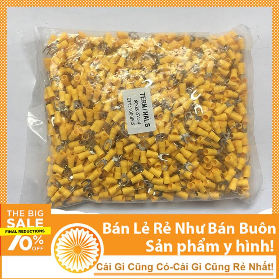 Đầu Cos Điện Càng Cua Gói 100 Chiếc SV2-4