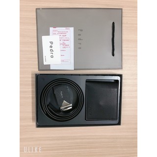 Set ví + dây lưng pedro fullbox quà cho nam