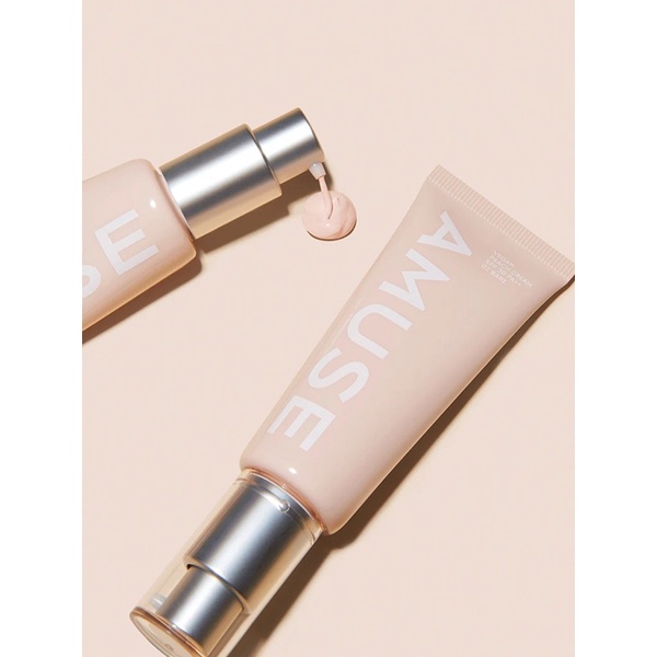 Kem Nền Nâng Tone Thuần Chay AMUSE Vegan Peach Cream SPF30 PA+++ 40ml