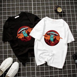 Áo Phông Ohana Oversize Thiết Kế Hình Vũ Trụ