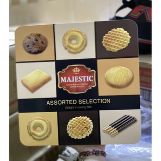 bánh quy hộp thiếc majestic