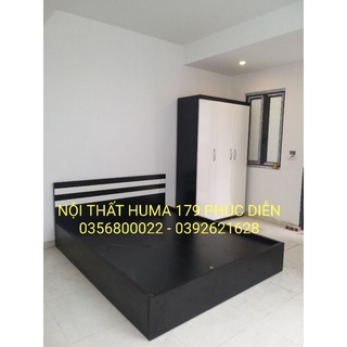 Combo giường 1m6x2m  tủ 1m2x2m