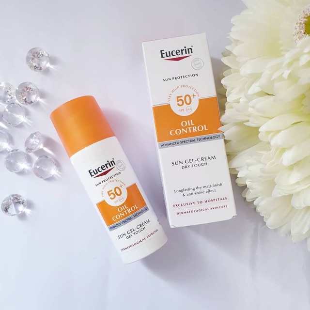 KEM CHỐNG NẮNG-EUCERIN SUN Oil control sungel spf 50+