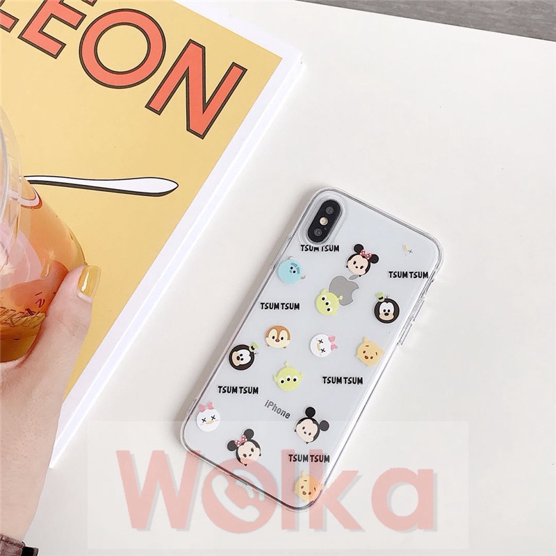 Ốp điện thoại Mickey Minnie cho Xiaomi Redmi Note9 Note9S Note9Pro Note8pro note8 4X 4A 5A 6A S2 5plus Redmi  9 Note 4 4X 5A 5 5pro 6 6pro 7