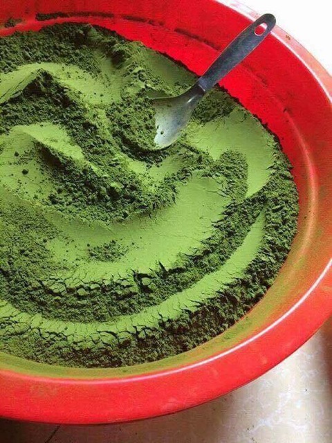 100g bột trà xanh thái nguyên đắp mặt trắng da cực tốt