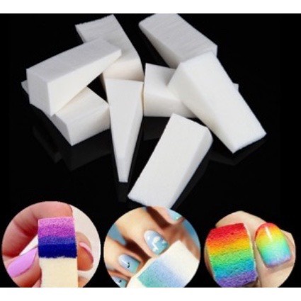 Bông làm ombre móng tay [ cửa hàng dụng cụ nối mi , dụng cụ làm móng , keo nối mi , sơn gel , móng giả ]