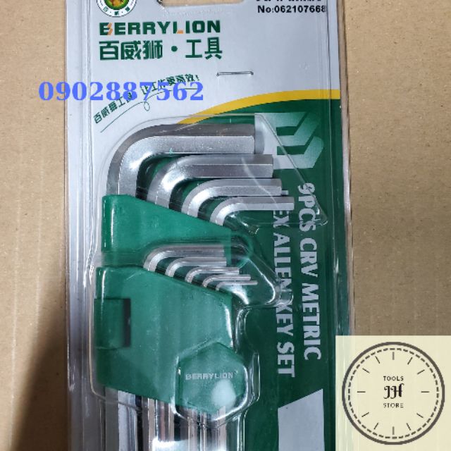 Bộ lục giác berrylion 9 cây đủ loại