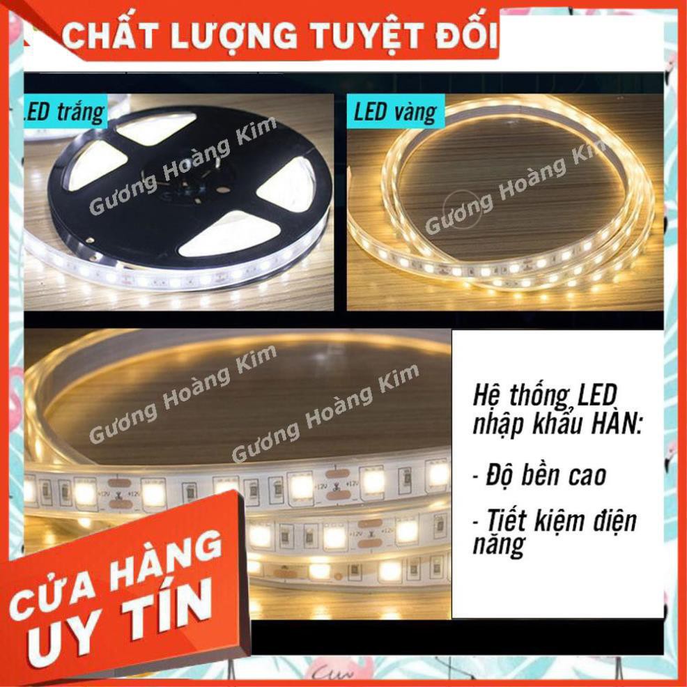 gương led soi toàn thân có cảm ứng thông minh kích thước 60x120 cm - guonghoangkim mirror