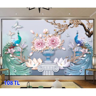 Tranh 3D, Tranh Dán Tường, 108TL