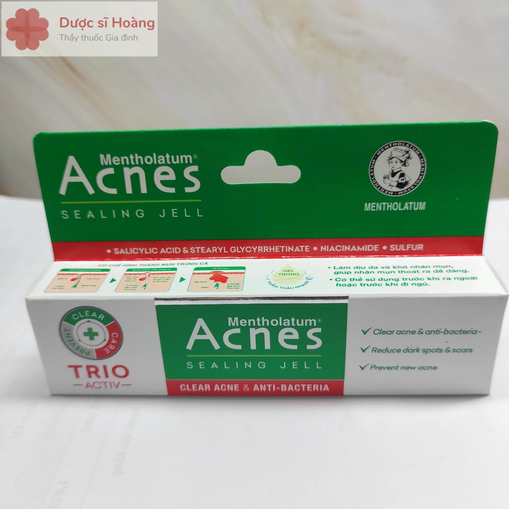 Gel Ngừa Mụn Kháng Khuẩn Acnes Sealing Jell 18g