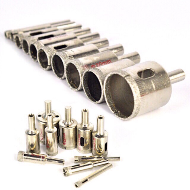 Mũi khoan kính các cỡ 6mm->30mm