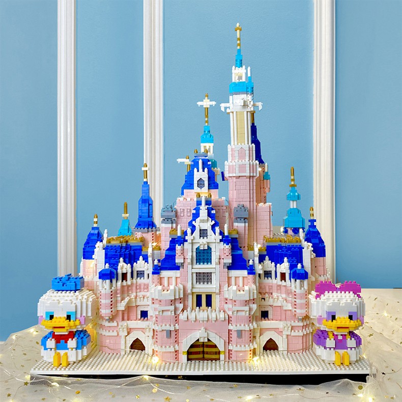 Khối Lego Lâu đài công chúa Disney Lend - Đồ chơi lắp ráp, đồ chơi xếp hình cho bé - Món quà ý nghĩa