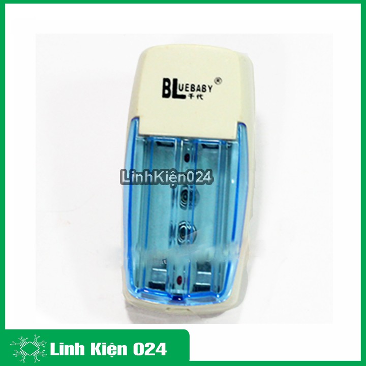 Bộ Sạc Pin Đa Năng 9V/AA/AAA BLuebaby BL-101 Cao Cấp