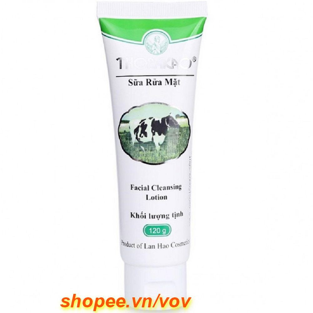 Sữa Rửa Mặt Trắng Da 120g Thorakao Hương Sữa Bò Chính Hãng.
