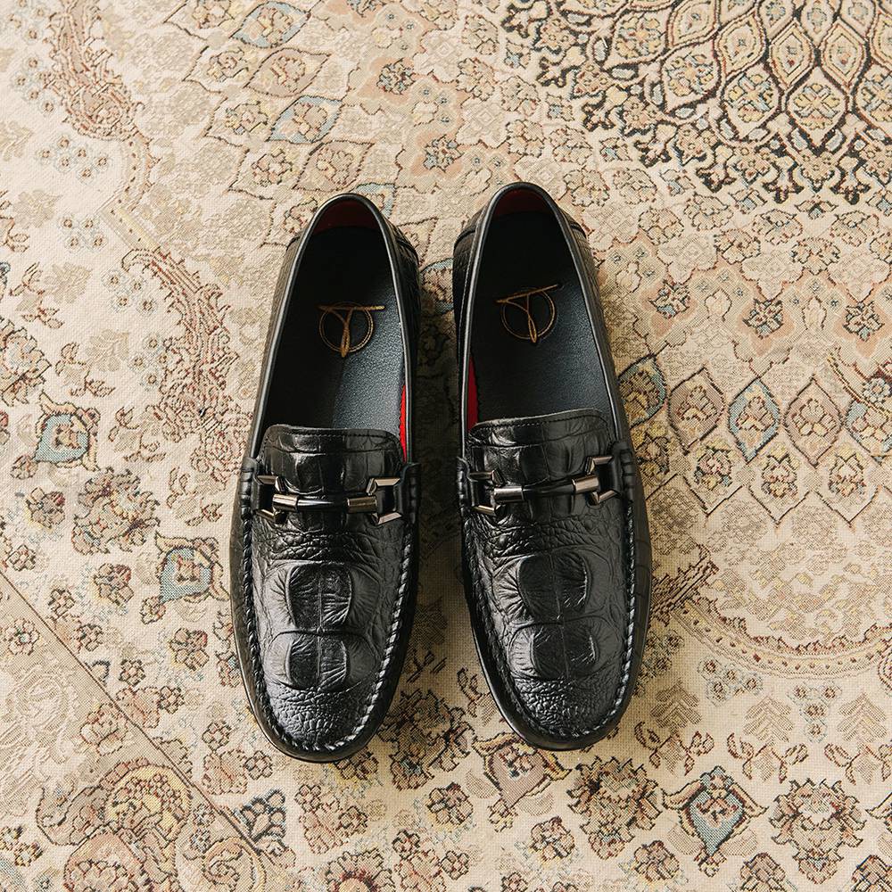 Giày lười nam quai ngang GNTA53.9-D