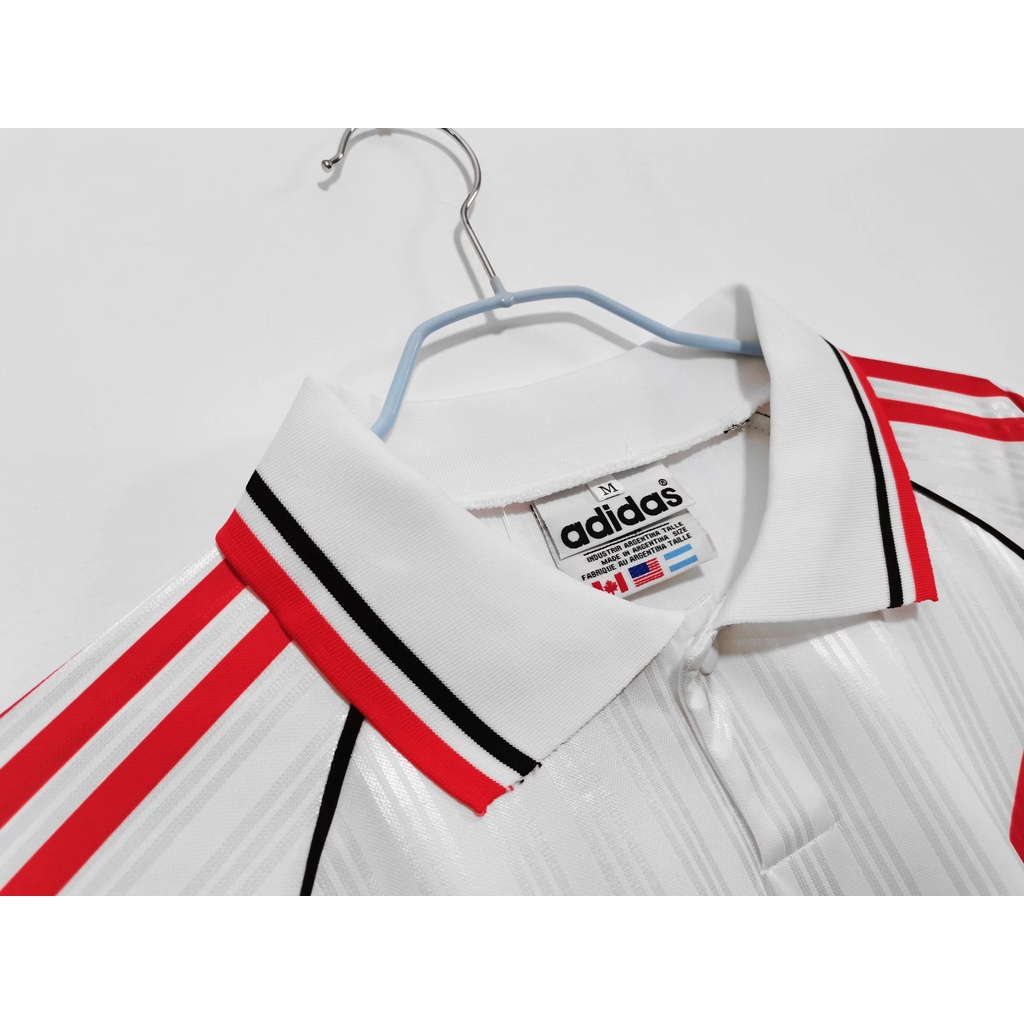 * Spot * retro jersey 1995-96 mùa giải river plate áo bóng đá thể thao sân nhà