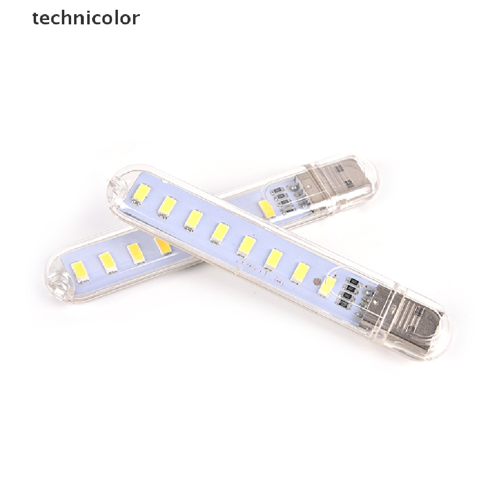 Đèn LED USB Mini 8 Bóng Tiện Dụng Cho PC / Laptop