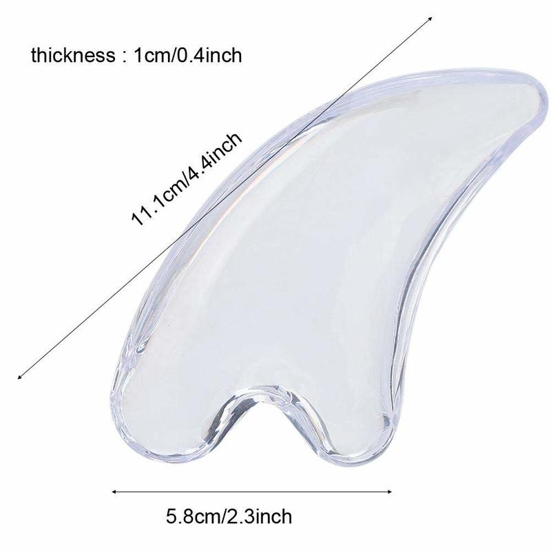 Dụng Cụ Mát Xa Gua Sha Pha Lê Tự Nhiên Bằng Nhựa Resin Tự Nhiên Cho Mặt Và Cơ Thể / Cơ Thể