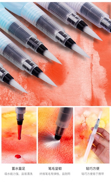 Cọ Vẽ Màu Nước WaterBrush đủ size