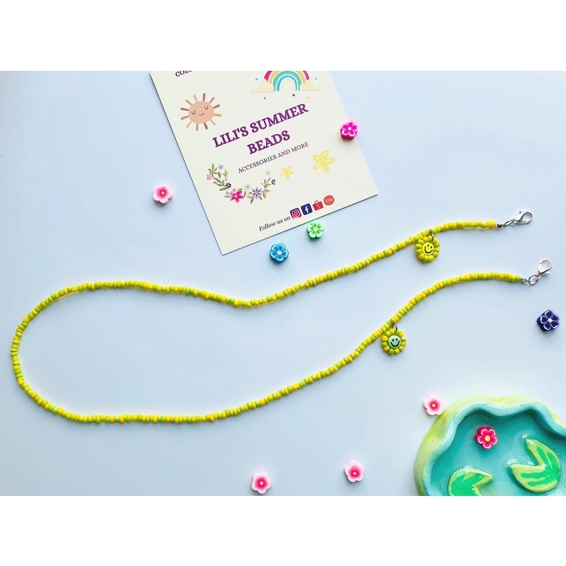 Dây đeo khẩu trang LILI DOPAMINE MASK CHAIN - LILI’S SUMMER BEADS