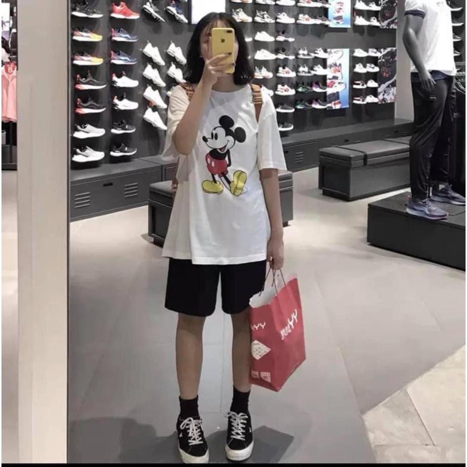 Quần ống rộng dáng ngắn freesize unisex Quần short đùi nam nữ bazic chất thể thao dầy mịn không xù