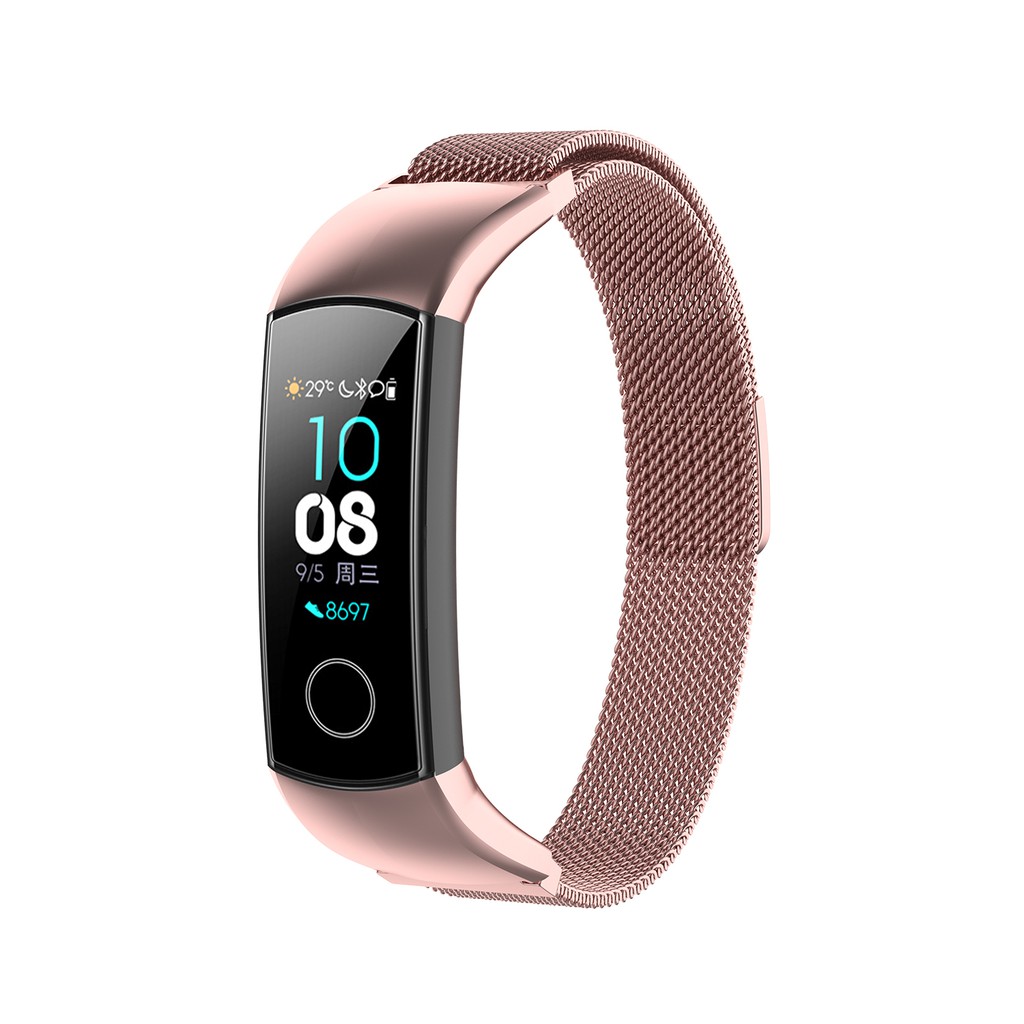 Dây đồng hồ bằng inox từ tính cho Huawei Honor Band 4/Band 5