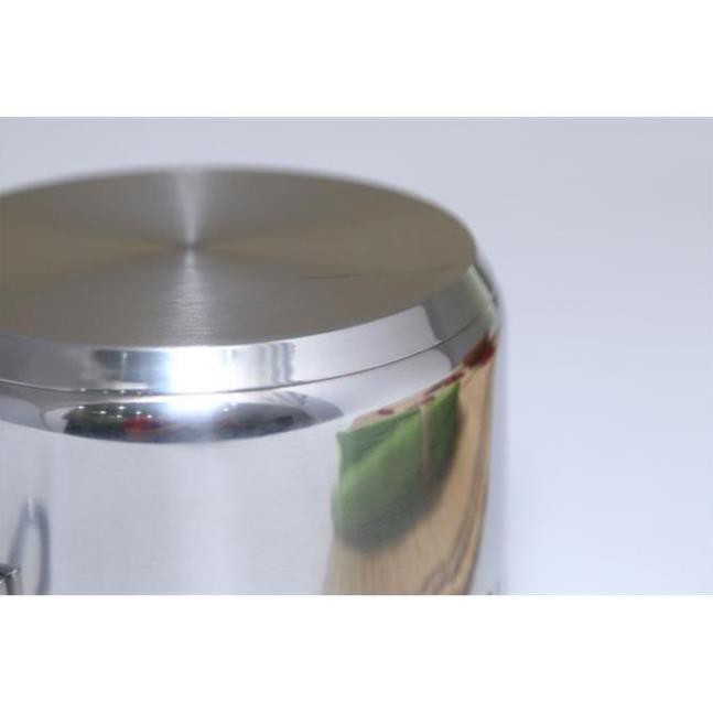 Quánh 3 đáy inox 430 Fivestar Standard nắp kính bếp từ FSQ12001 (12cm)