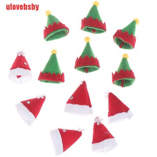 [Ready Stock] Set 6 Nón Giáng Sinh Mini Dễ Thương