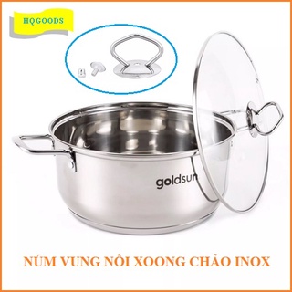 Combo 3 cái núm vung nồi inox loại đẹp và sang trọng, bộ dụng cụ thay thế nhà bếp thông dụng