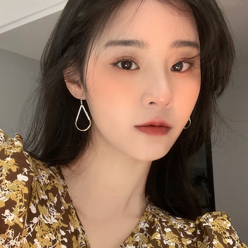 Khuyên Tai Thiết Kế Cao Cấp Sang Trọng Phong Cách Đầu Xuân Cho Nữ