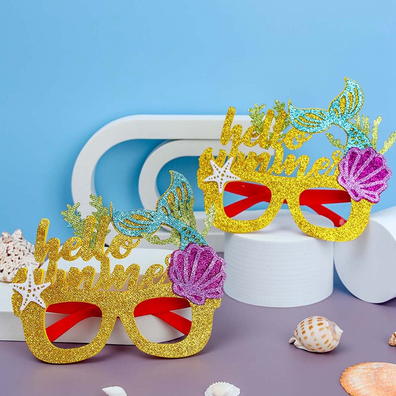 Set 2 Món Phụ Kiện Chụp Ảnh Phong Cách Hawaii Độc Đáo