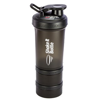 Bình lắc shake it lock&lock 600ml màu đen hap945blk - larva store