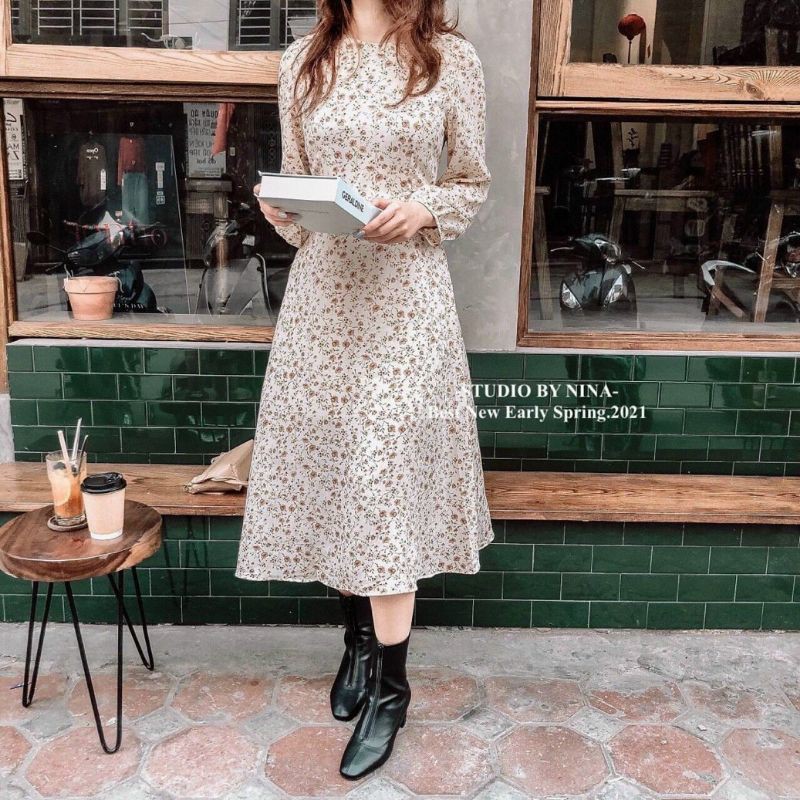 ĐẦM HOA BASIC TD 2203